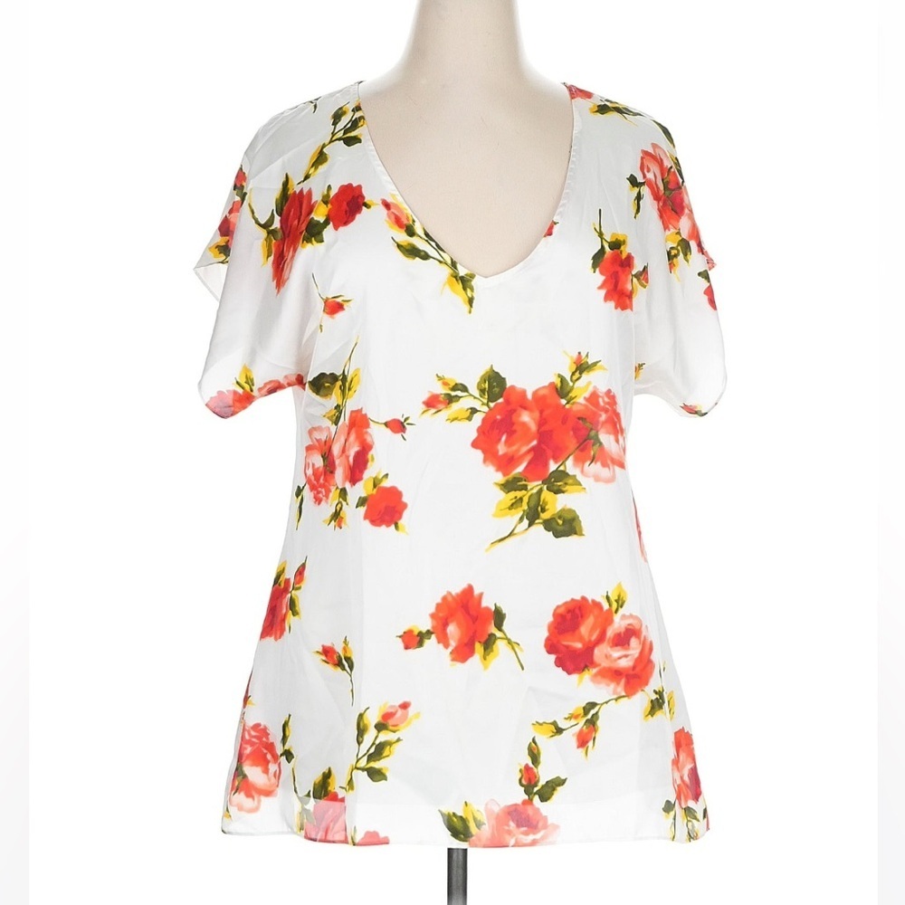 Show Me Your MuMu Kylie mini dress Rosa Bonita floral pattern NEW - Picture 2 of 7